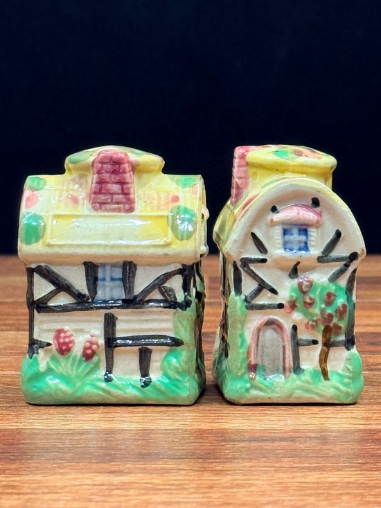 Other - Cottage Salt and Pepper Shakers